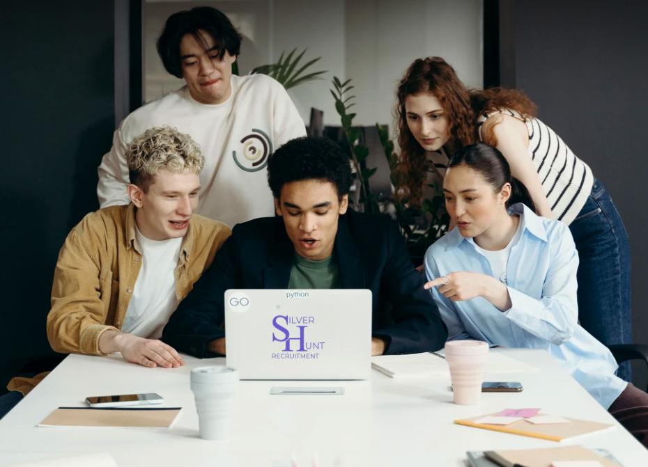 Recruitment professionals agreeing a successful partnership